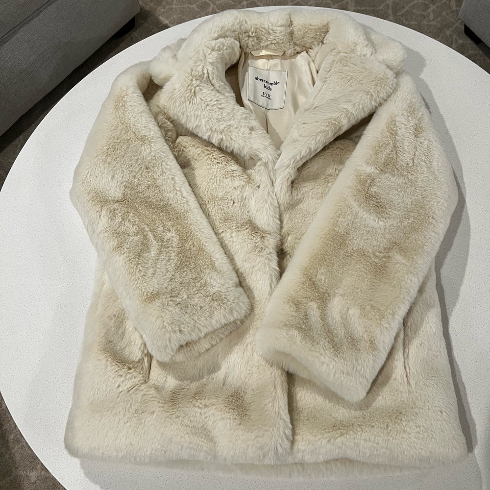Abercrombie Kids Faux Fur Coat